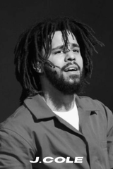 J. Cole 'Love Yourz' B&W Poster