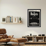 The Beatles 'Fab Four Takes U.S.' Poster - Mockup 1