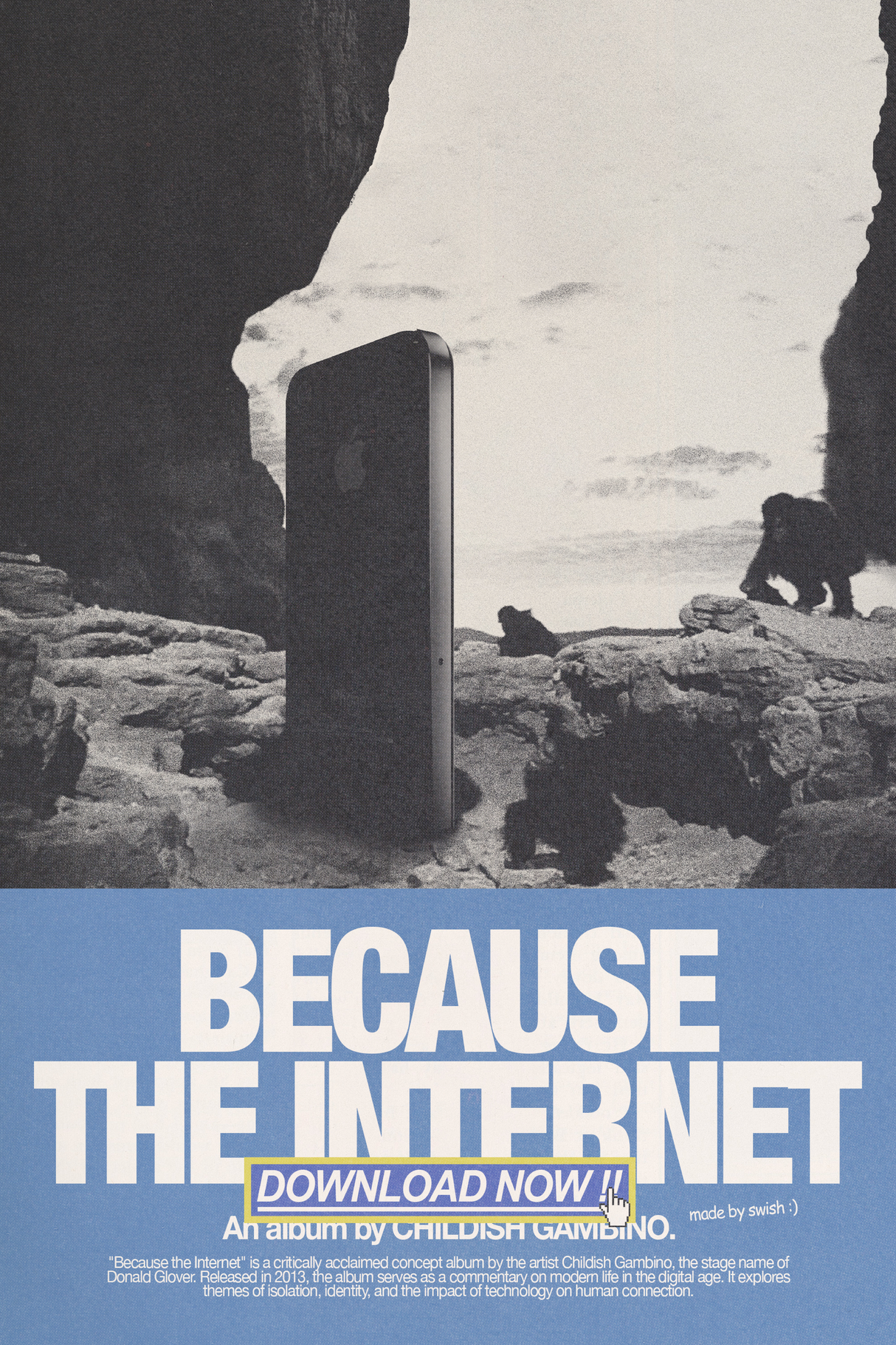 Childish Gambino 'Because The Internet' Poster V2