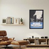 Childish Gambino 'Because The Internet' Poster V2 - Mockup 1