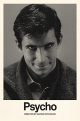 Psycho By Alfred Hitchcock Poster - Mockup 1