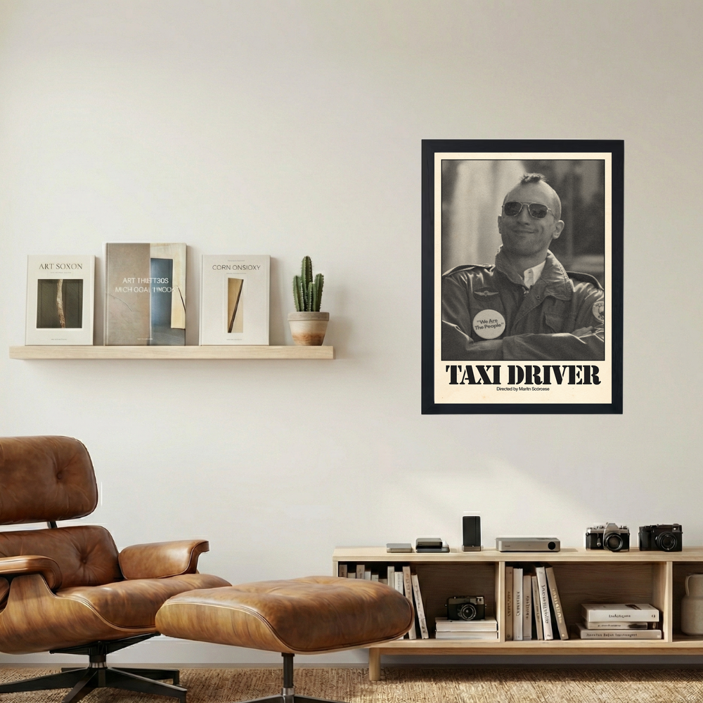 Taxi Driver Poster - Mockup 1