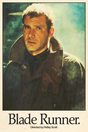 Blade Runner By Ridley Scott Poster