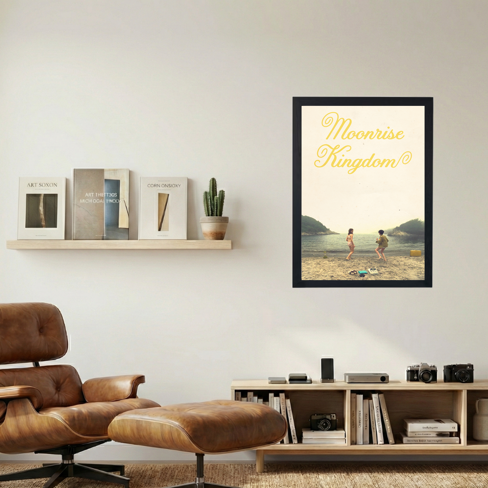 Moonrise Kingdom Poster V2 - Mockup 1