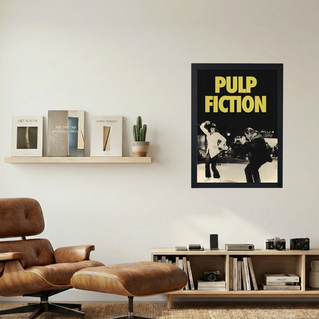 Pulp Fiction 'Dance Contest' Poster - Mockup 1
