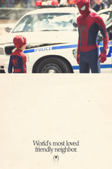 Spiderman 'Biggest Fan' Poster - Mockup 1