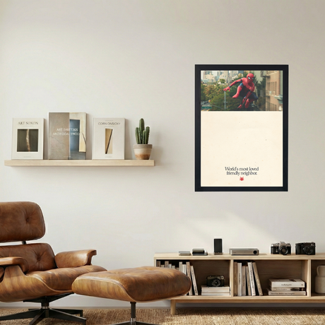 Spiderman: Homecoming 'Friendly Neighbor' Poster - Mockup 1