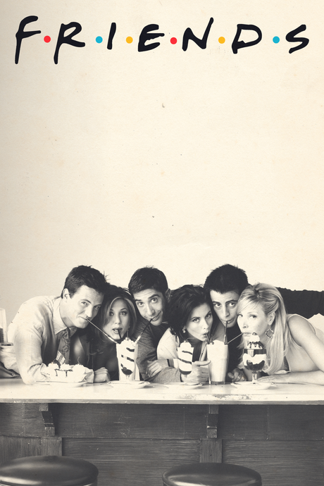 Friends B&W Poster - Mockup 1