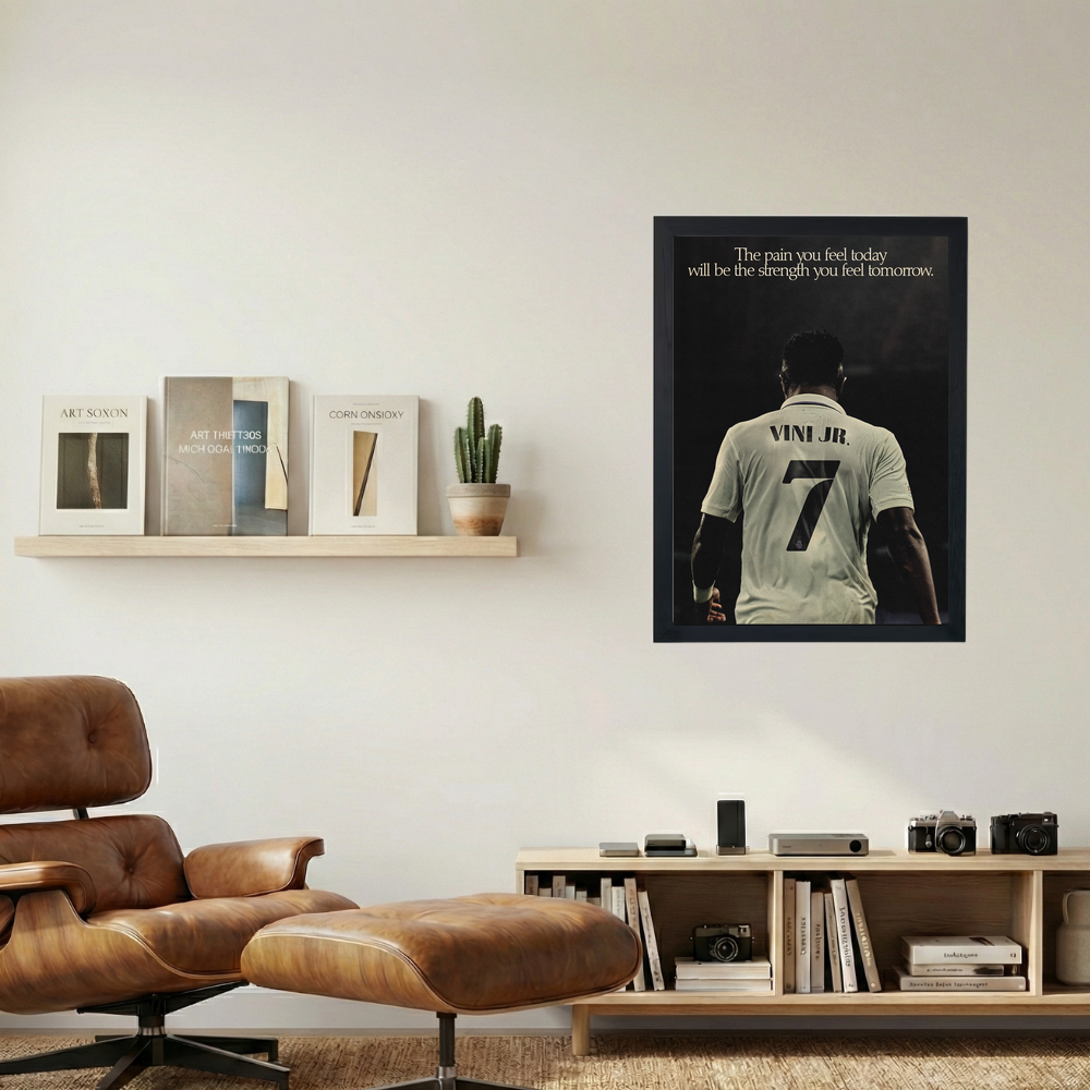 Vinicius Jr 'Pain' Poster - Mockup 1