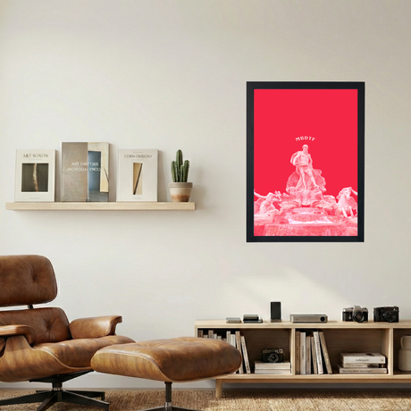 Kanye West 'MBDTF Madness' Poster - Mockup 1