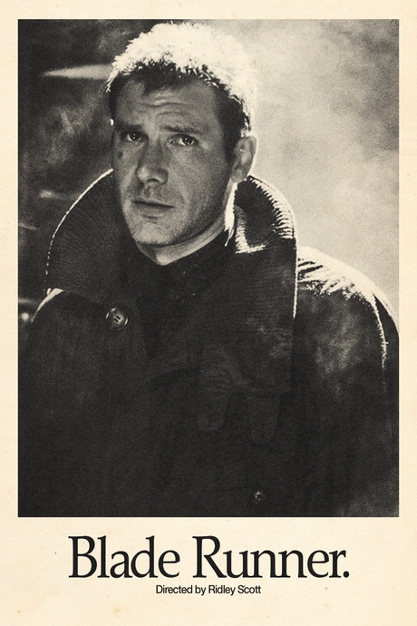 Blade Runner By Ridley Scott Poster V2