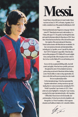 Messi 'Biography' Poster