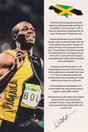Usain Bolt 'Biography' Poster