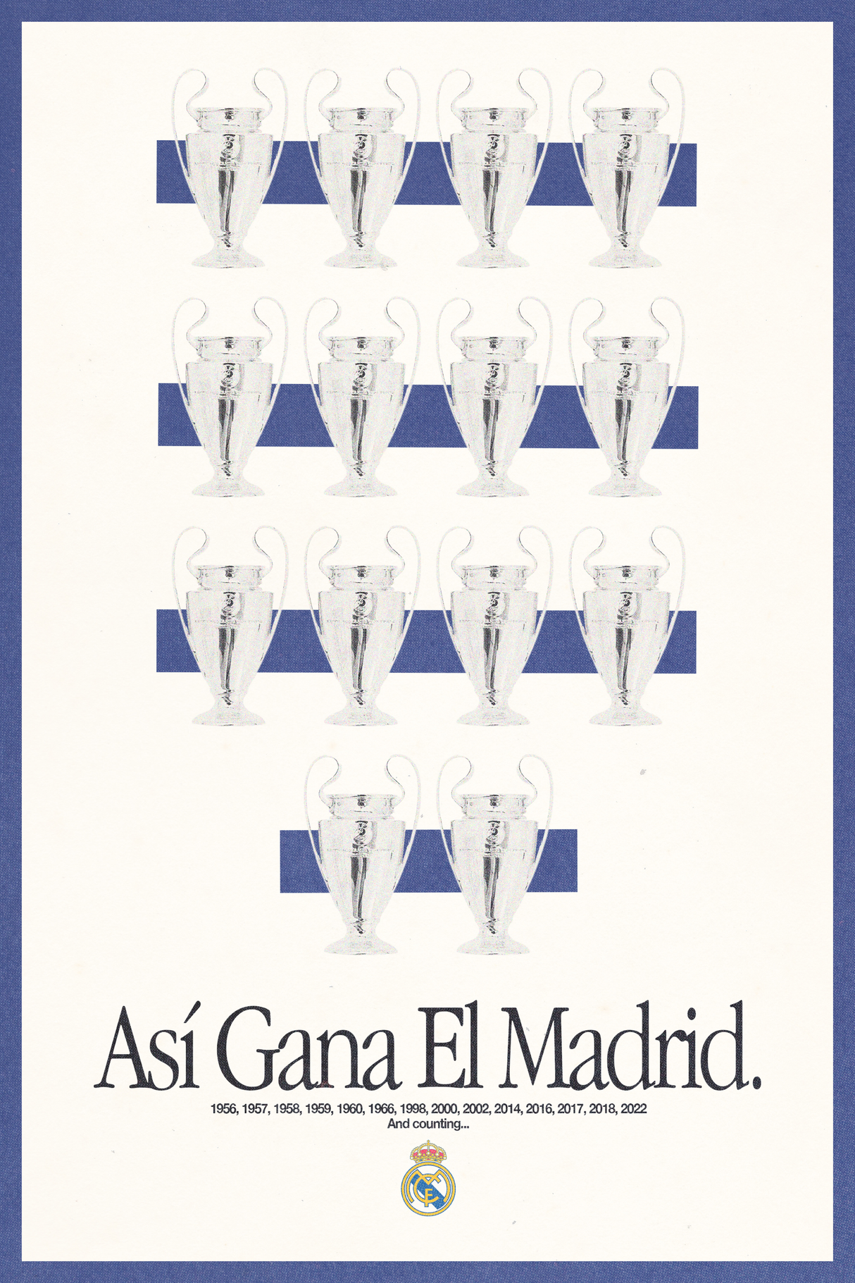 Real Madrid 'As Gana' Poster