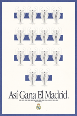 Real Madrid 'As Gana' Poster