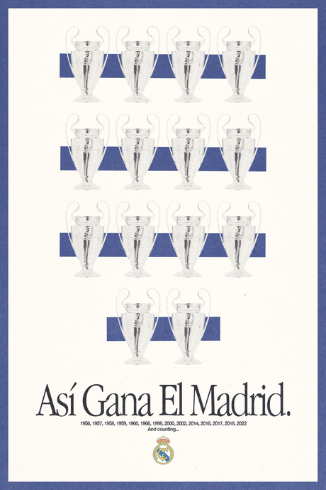 Real Madrid 'As Gana' Poster
