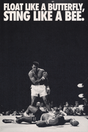 Muhammad Ali 'Float Like A Butterfly' Poster
