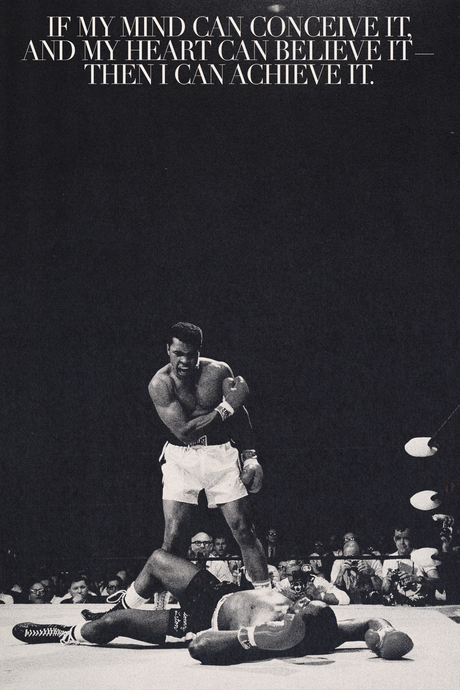 Muhammad Ali 'Can Achieve' Poster