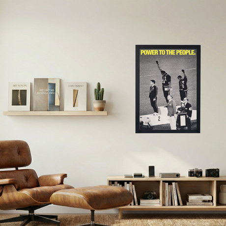 Power To The People Poster - Mockup 1