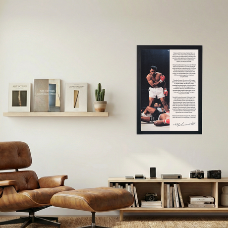 Muhammad Ali 'Biography' Poster - Mockup 1