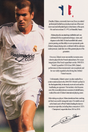 Zinedine Zidane 'Biography' Poster