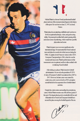 Michel Platini 'Biography' Poster