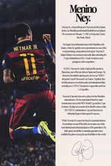 Neymar Jr 'Biography' Poster