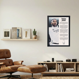 Vinicius Junior 'Biography' Poster - Mockup 1