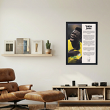 Vinicius Junior 'Biography' Poster V2 - Mockup 1