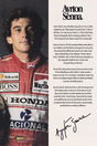 Ayrton Senna Poster