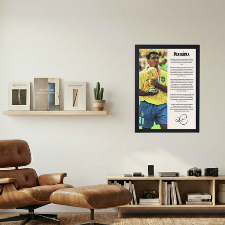 Romario Brazil Poster - Mockup 1