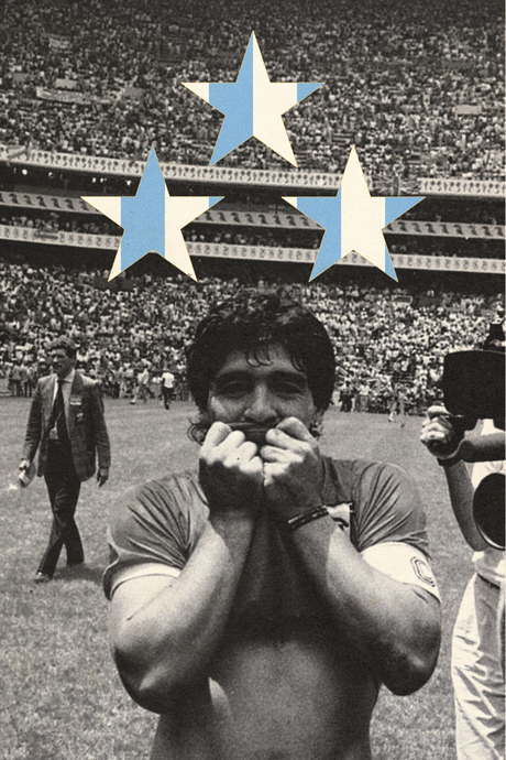 Maradona 'Stars' Poster