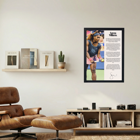 Serena Williams Poster - Mockup 1