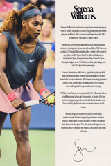 Serena Williams Poster