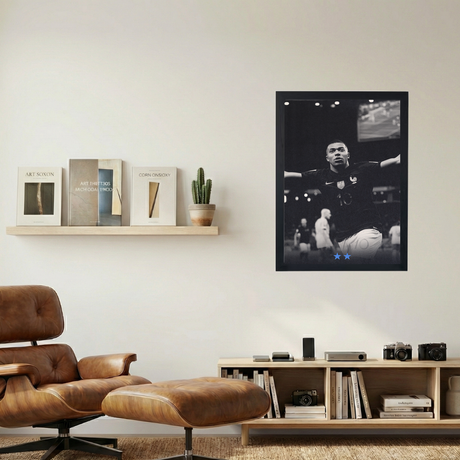 Mbappe France Poster - Mockup 1