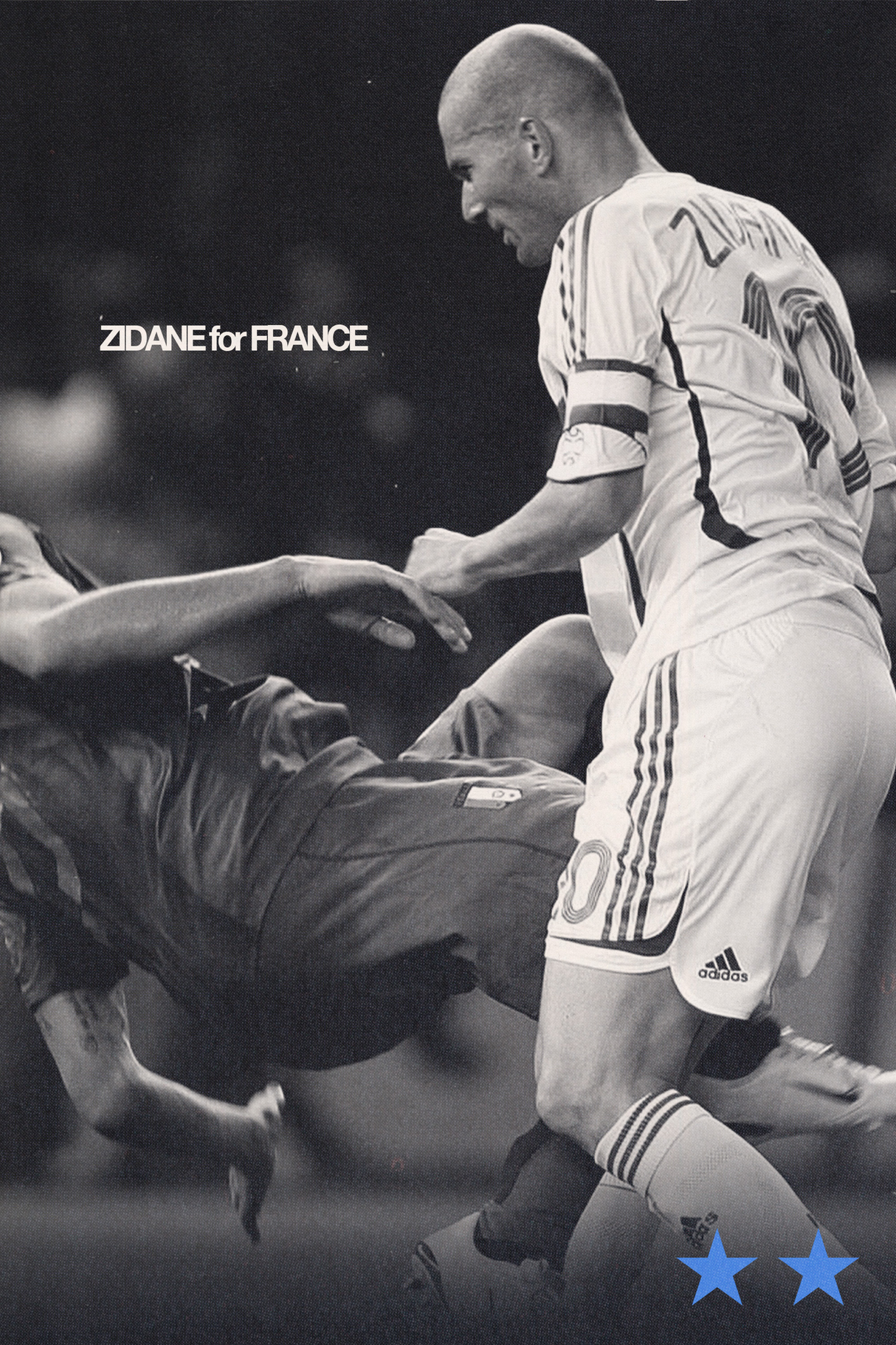 Zidane 'The Header' Poster