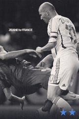 Zidane 'The Header' Poster
