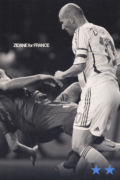 Zidane 'The Header' Poster