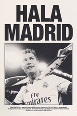 Hala Madrid x Cristiano Poster