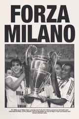 Forza Milano Poster