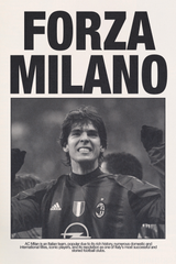 Forza Milano x Kaka Poster