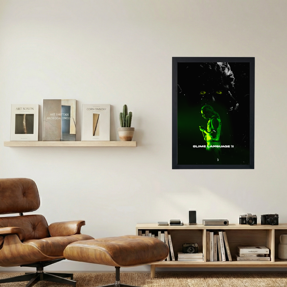 Young Thug 'Watching Over' Poster - Mockup 1