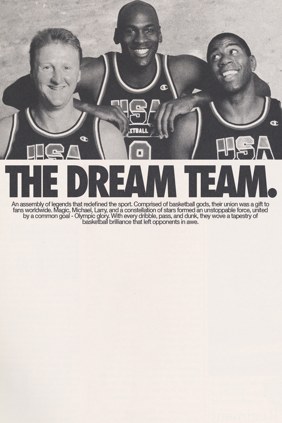 The Dream Team Poster