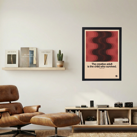 'The Child Who Survived' Poster - Mockup 1