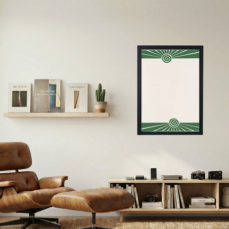 Green Sun Poster - Mockup 1