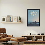 Catching Waves Poster - Mockup 1