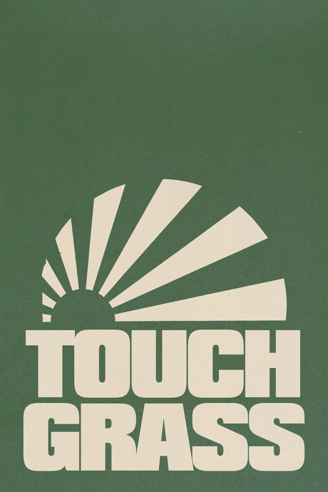 Touch Grass Poster