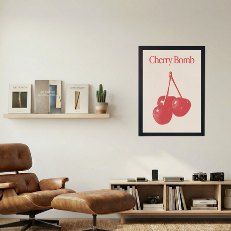 Cherry Bomb Poster - Mockup 1