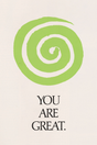 'You Are Great' Poster - Mockup 1