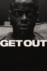 Get Out B&W Poster